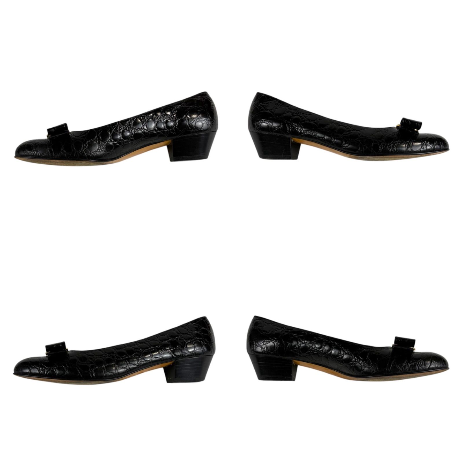サルヴァトーレフェラガモ Salvatore Ferragamo ヴァラリボン パンプス サルヴァトーレフェラガモ Salvatore Ferragamo ヴァラリボン パンプス