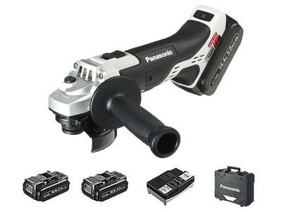 パナソニック EZ46A1X-H(グレー)充電ﾃﾞｨｽｸｸﾞﾗｲﾝﾀﾞｰφ100 14.4V5.0A ※本体のみ