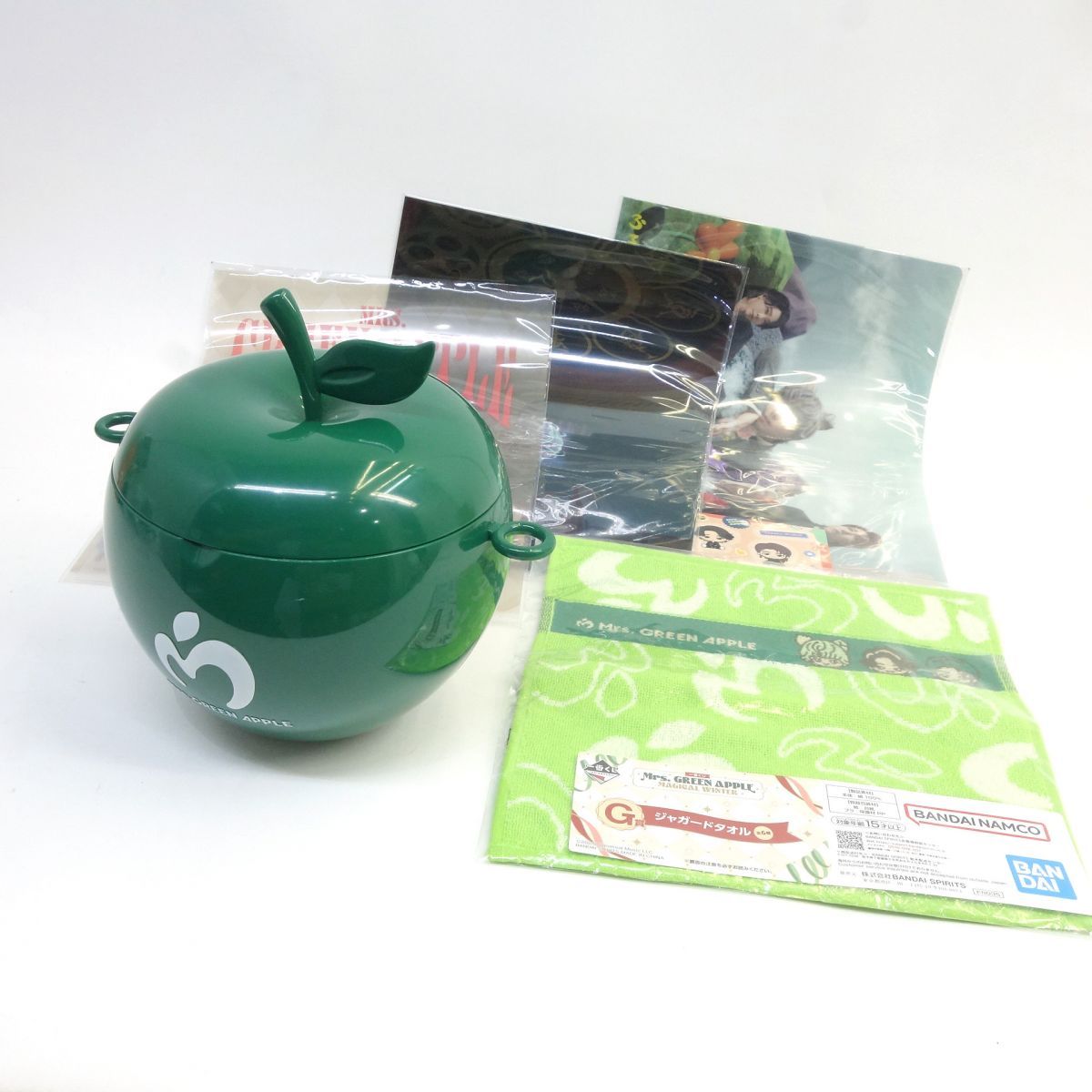 Mrs. GREEN APPLE ミセス グッズ クリアファイル 3点/ポップコーンBOX