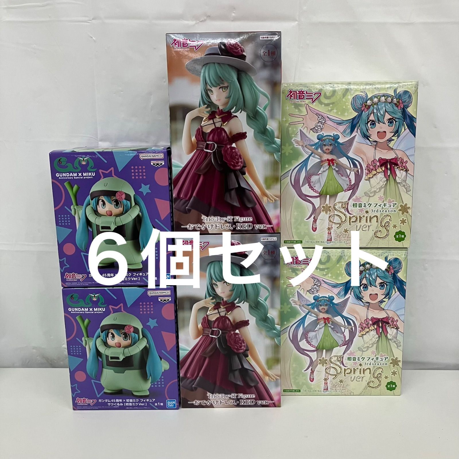未開封 初音ミク ザクぐるみ 初音ミク ver trio try it おでかけドレス 