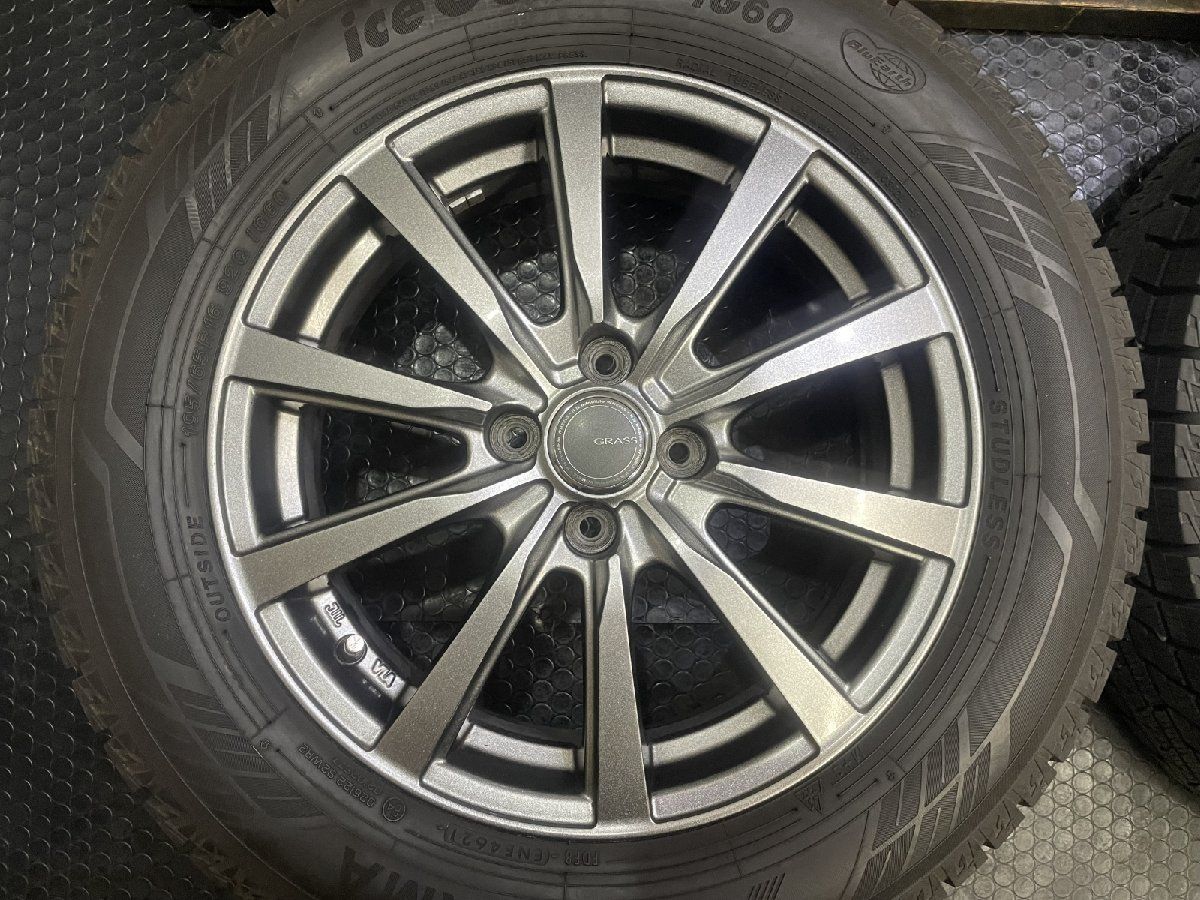 YOKOHAMA ice GUARD iG60 195/65R16】スタッドレス【GRASS 16インチ