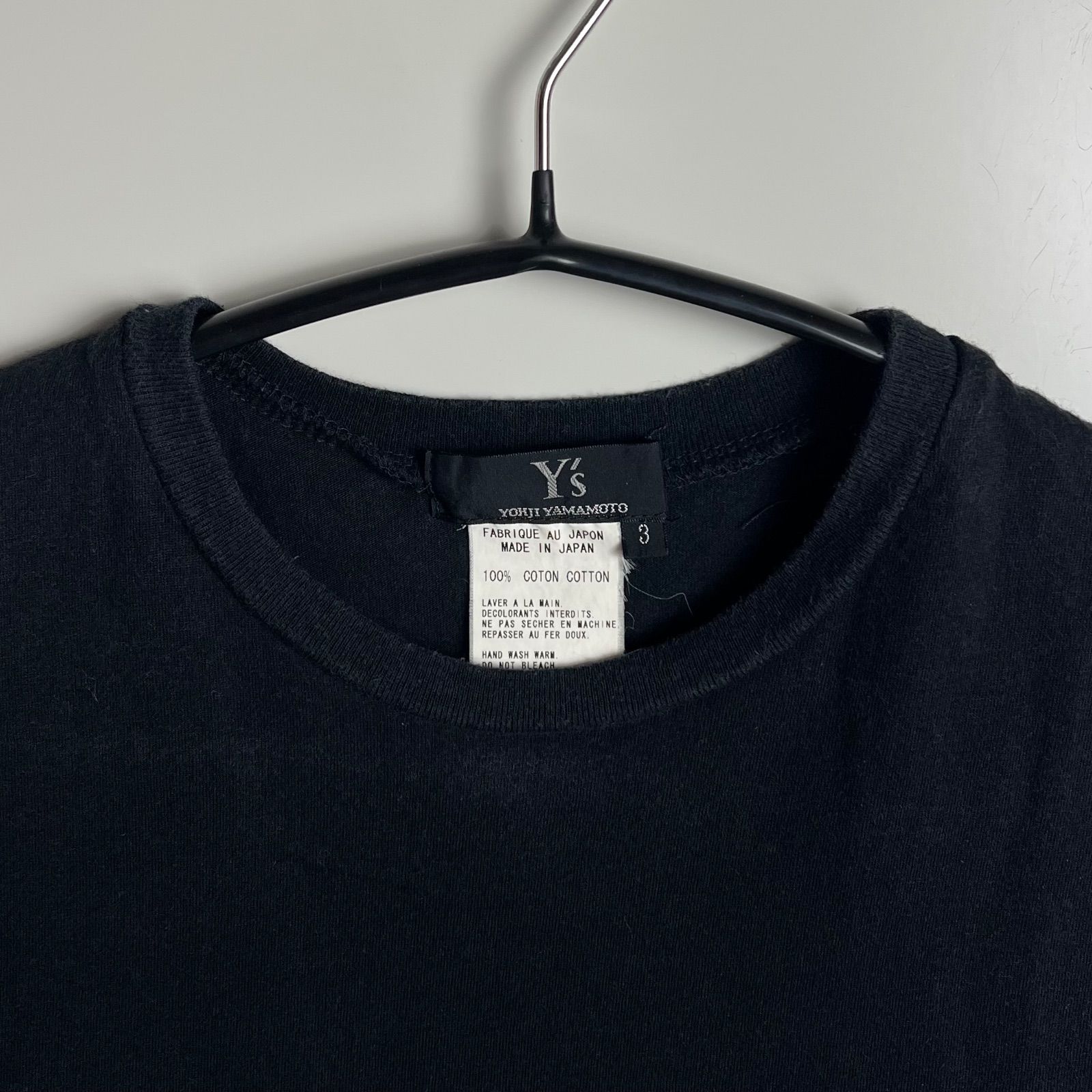 archive Y's カットソー Y's yohji yamamoto 00s y2k archive NS tops 3 YA-T15-099 ワイズ