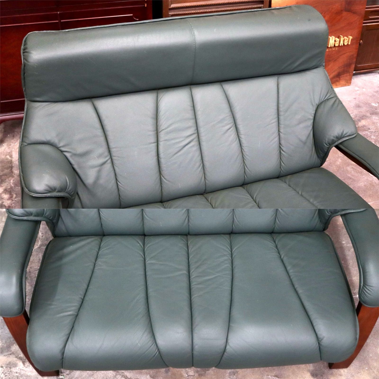 GMJK130B○冨士ファニチア / FUJI FURNITURE 2人掛けソファ ラブソファ 