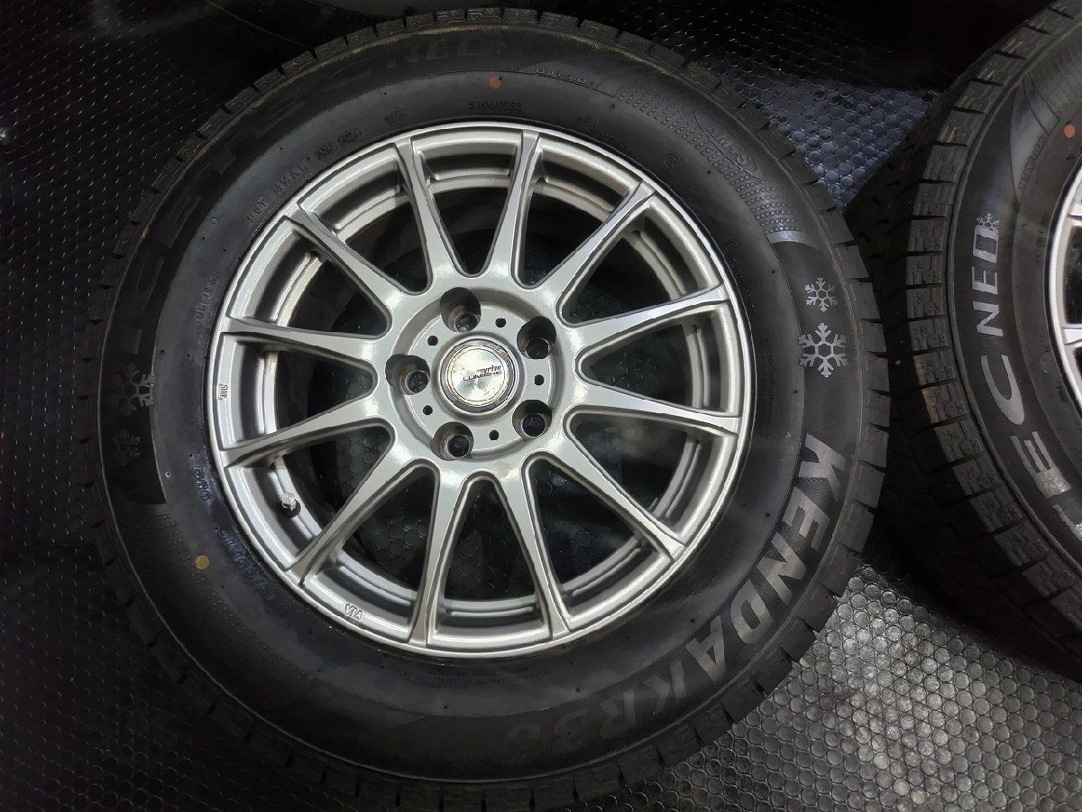KENDA 215/65R16】スタッドレス【Weds Ravrion LUMIERE 16インチ 6.5