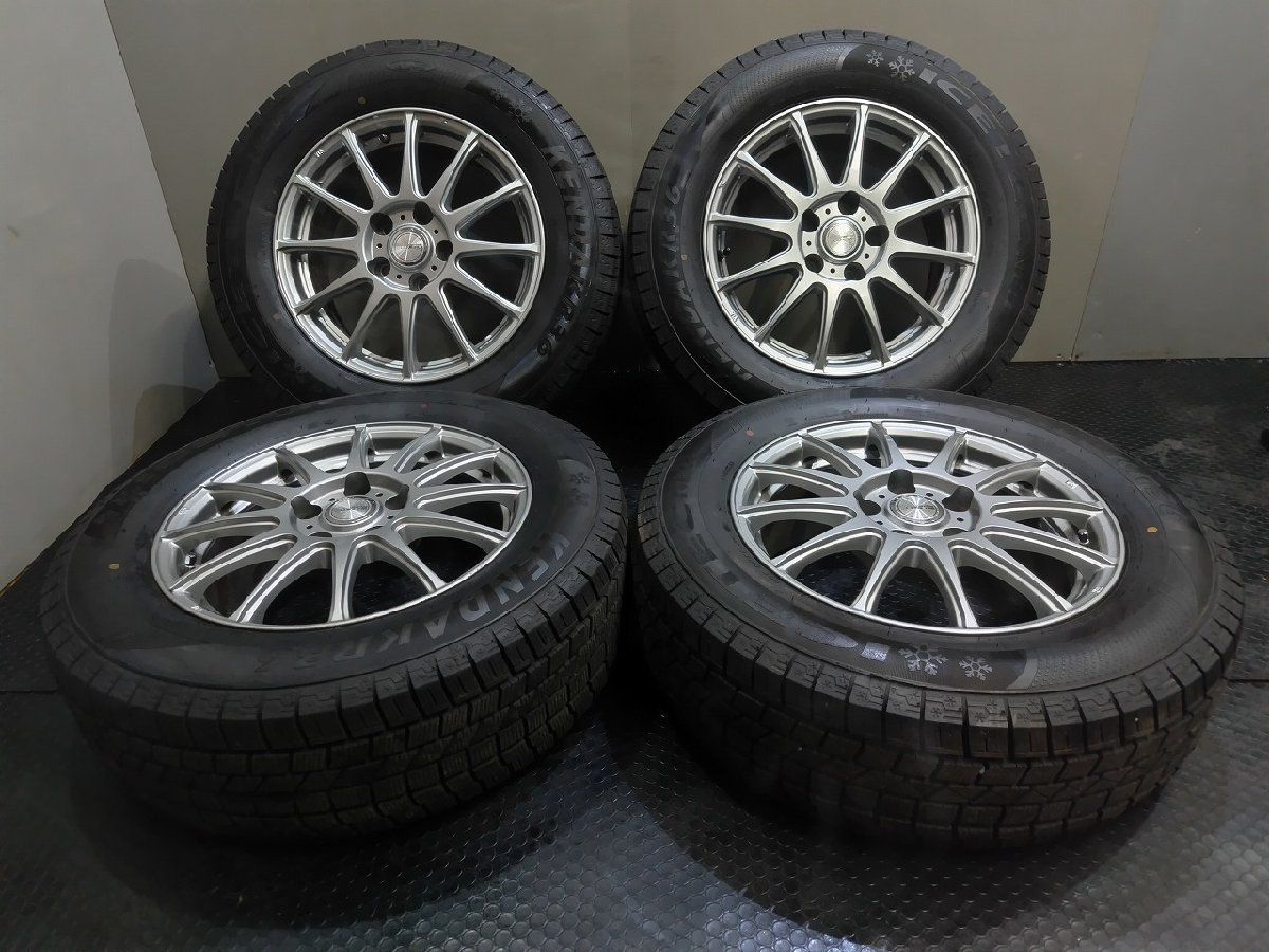 値下げ！！ウェッズ ライツレー DK 215/65R16　スタッドレス4本セット KENDA 215/65R16】スタッドレス【Weds Ravrion LUMIERE 16インチ 6.5