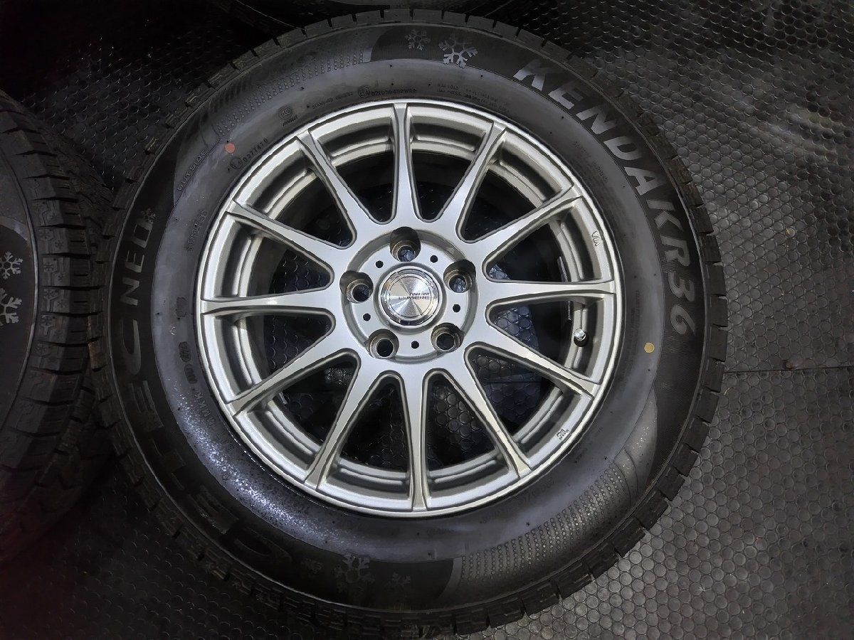 KENDA 215/65R16】スタッドレス【Weds Ravrion LUMIERE 16インチ 6.5