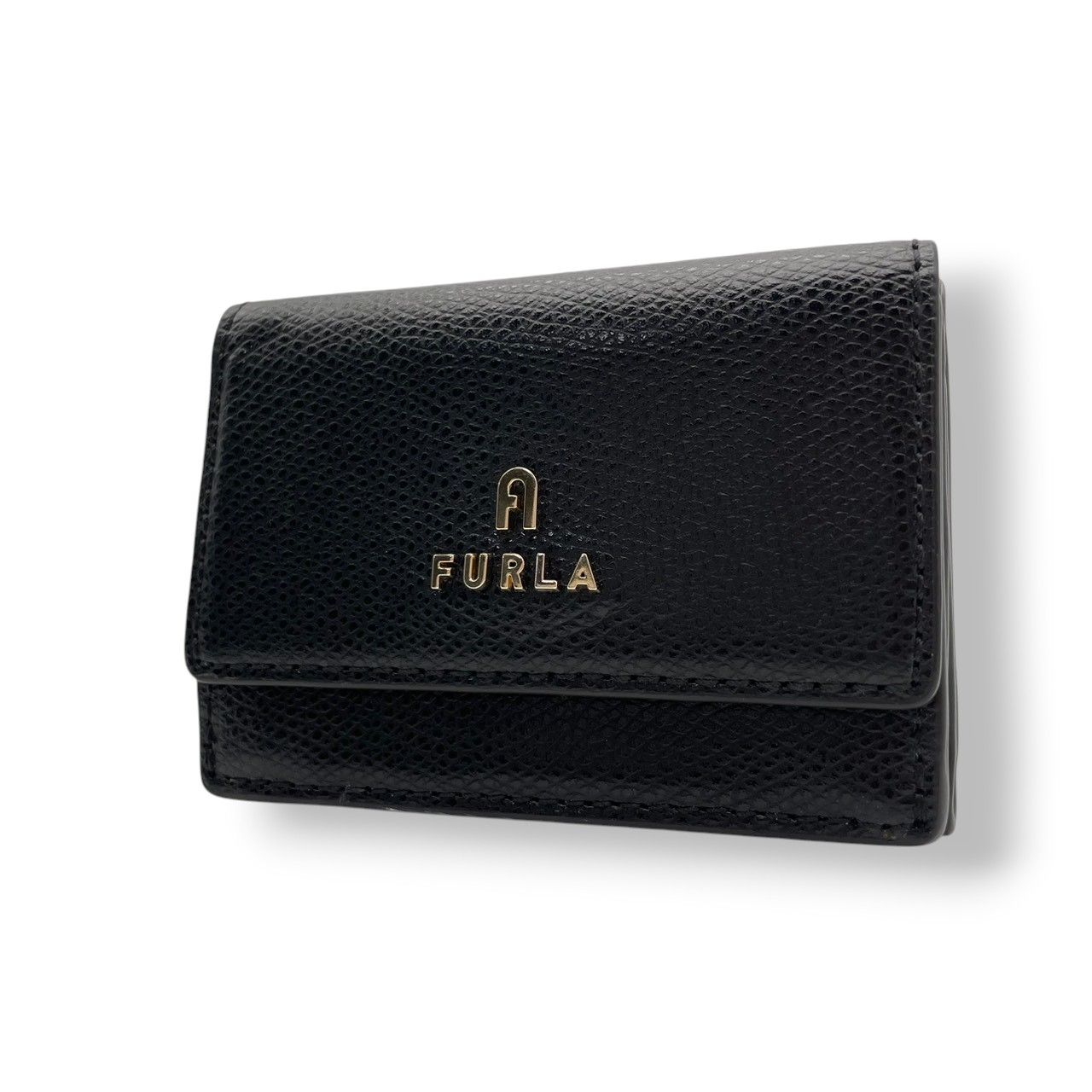 美品 フルラ FURLA 財布 三つ折り コンパクトウォレット ミニ財布 