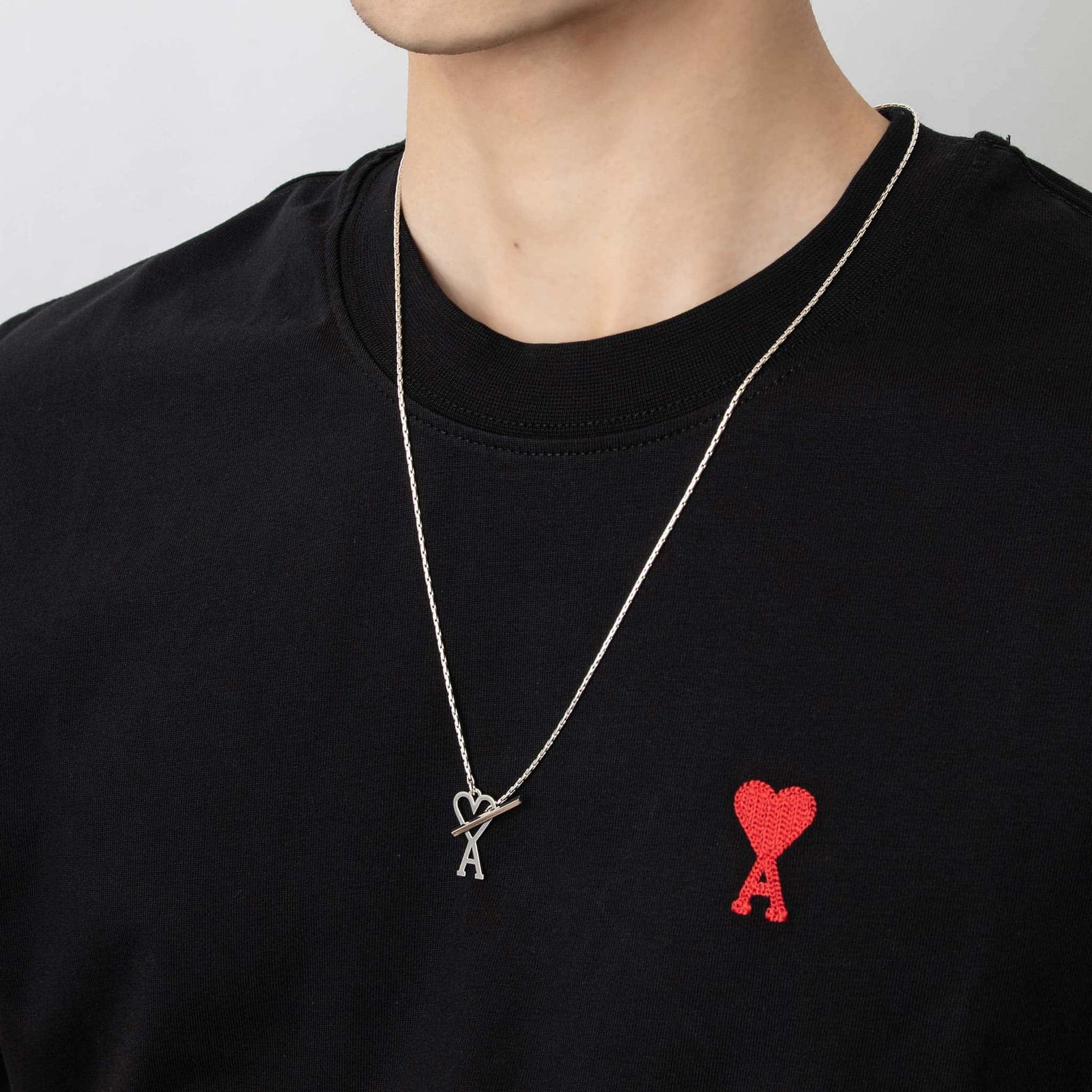 アミパリス AMI PARIS ネックレス AMI DE COEUR CHAIN NECKLACE 