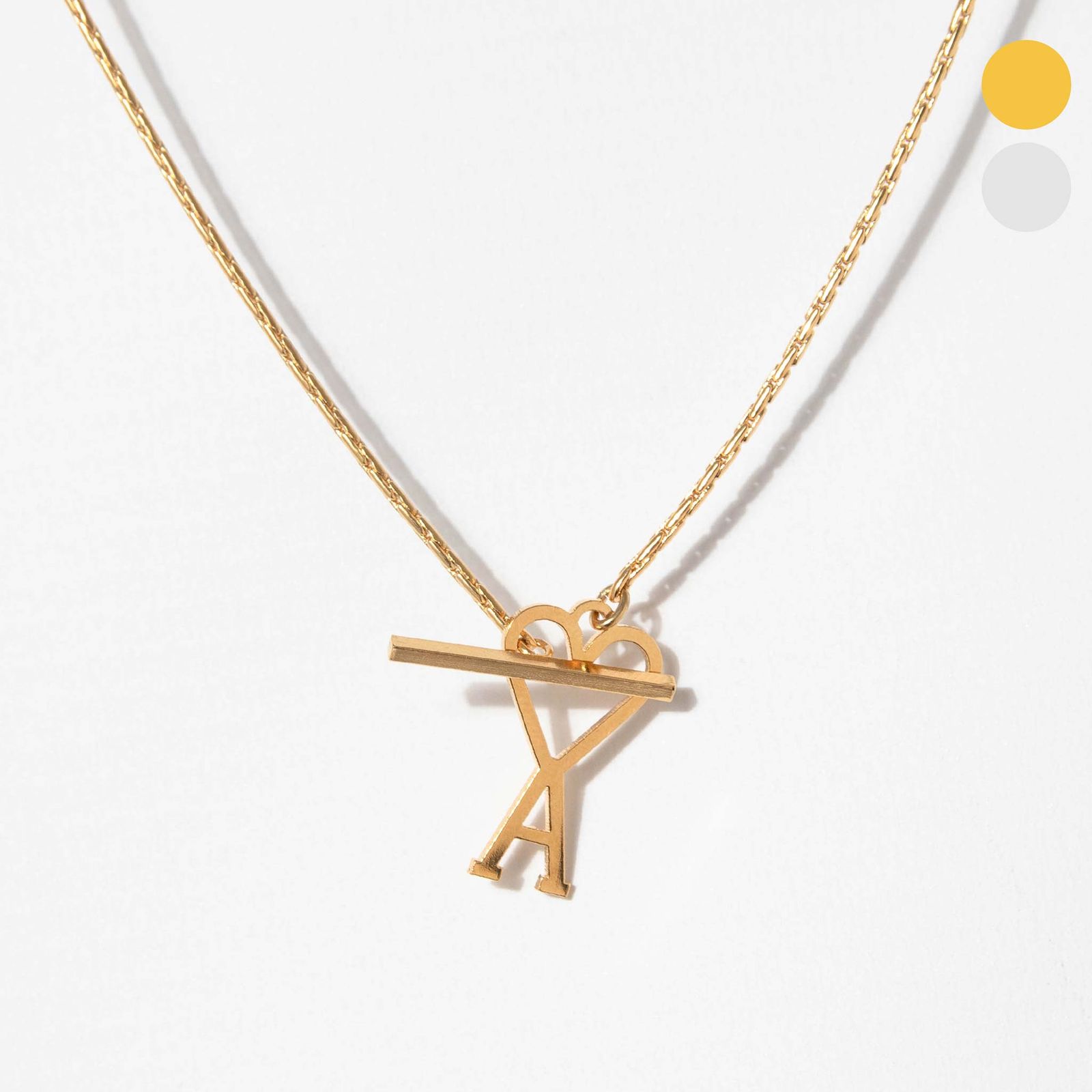アミパリス AMI PARIS ネックレス AMI DE COEUR CHAIN NECKLACE 
