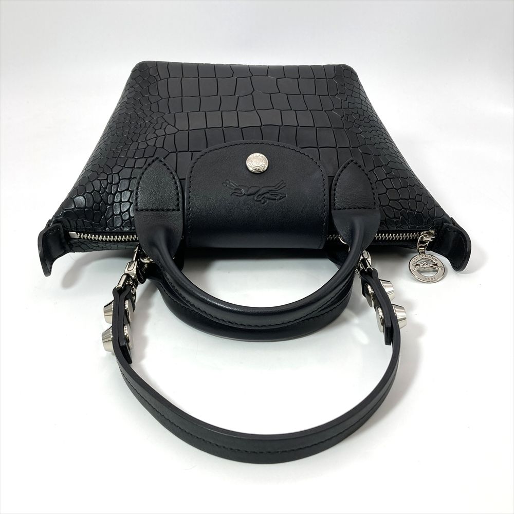 ロンシャン Longchamp プリアージュ キュイール XS ハンドバッグ 2WAY 