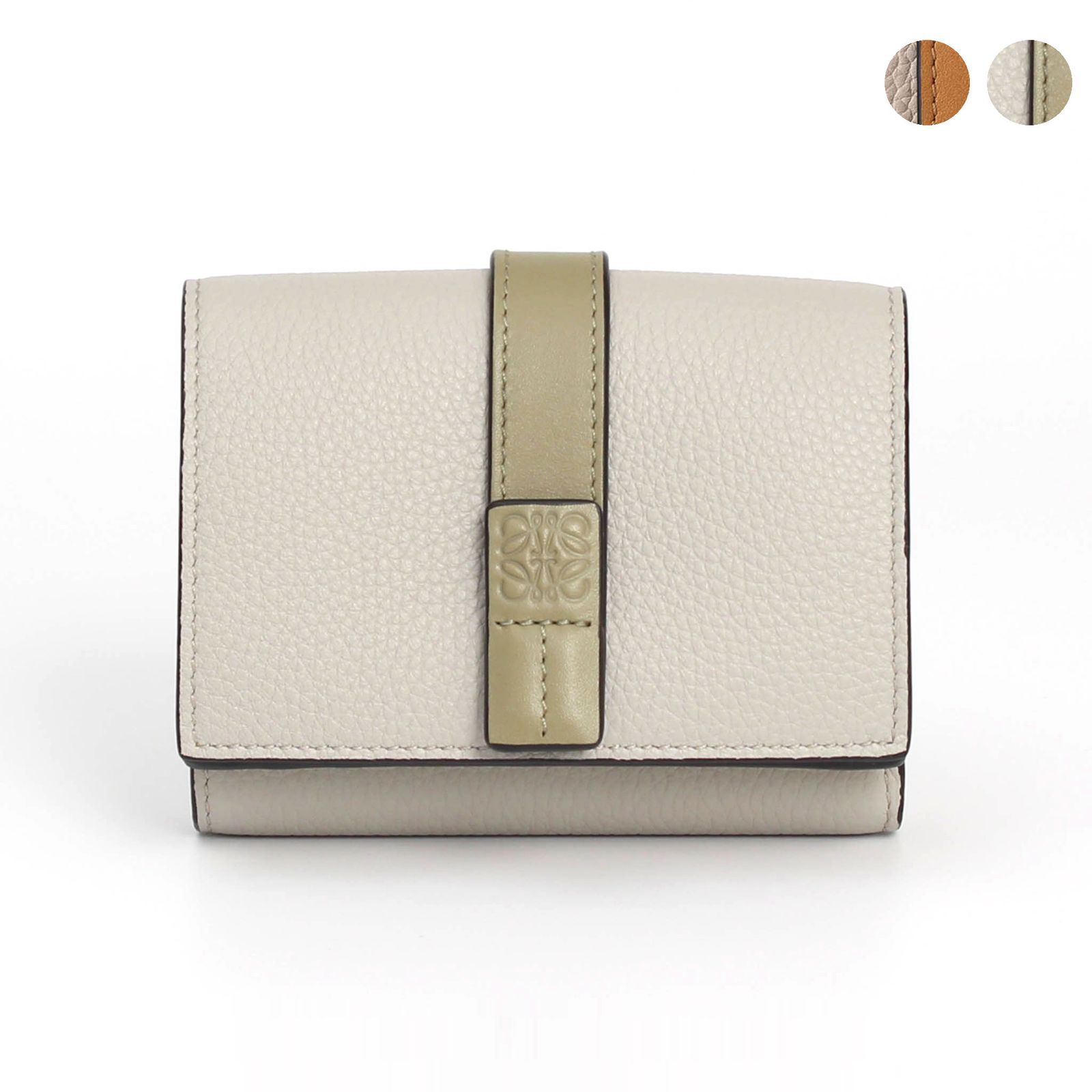 ロエベ LOEWE 財布 三つ折り財布 TRIFOLD WALLET レディース C660TR2X03 SOFT GRAINED CALF【ミニ財布】