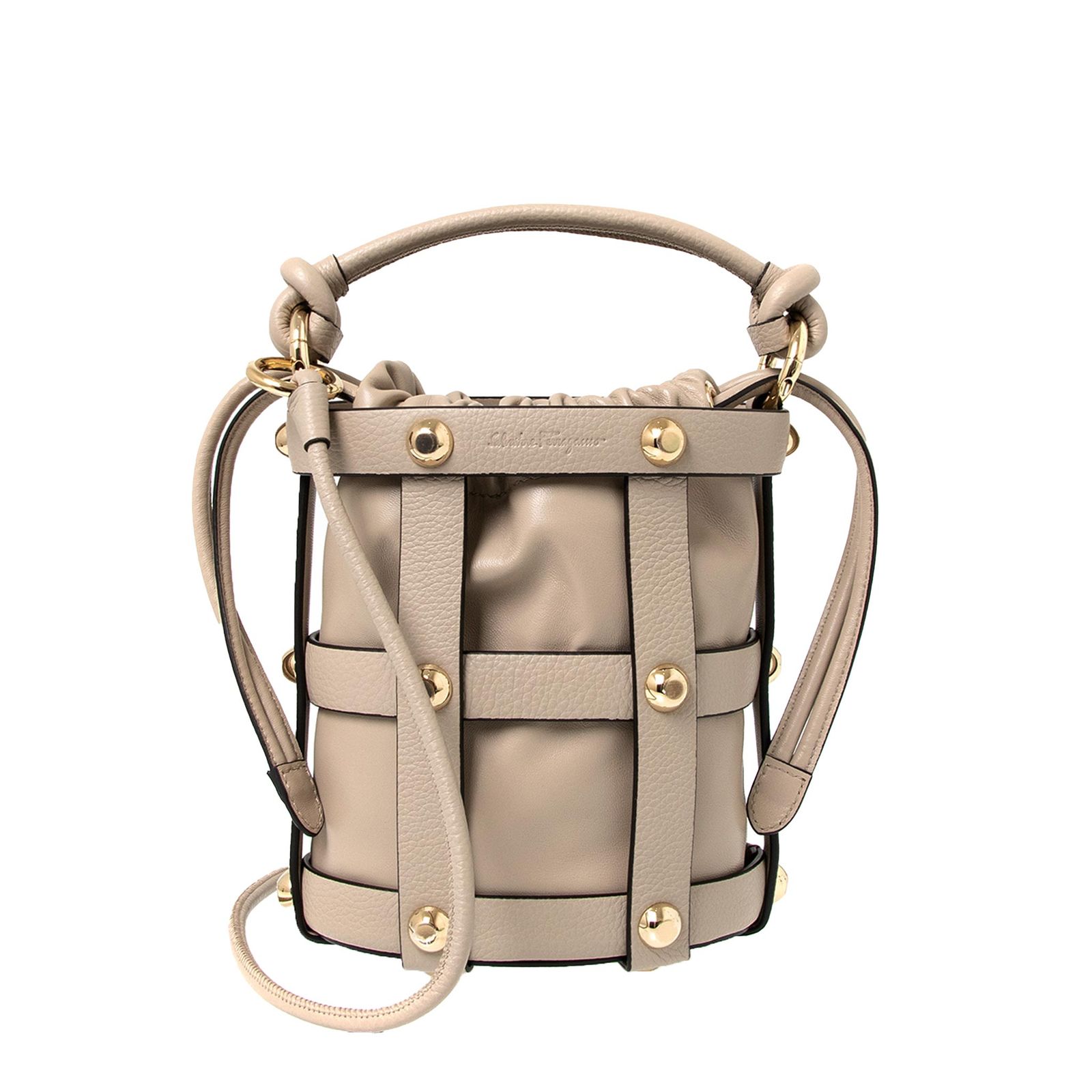 フェラガモ FERRAGAMO バッグ レディース 2WAYハンド/ショルダーバッグ FERRAGAMO GLAM FERRAGAMO CAGE BAG SMALL 211488 759120 DAINO