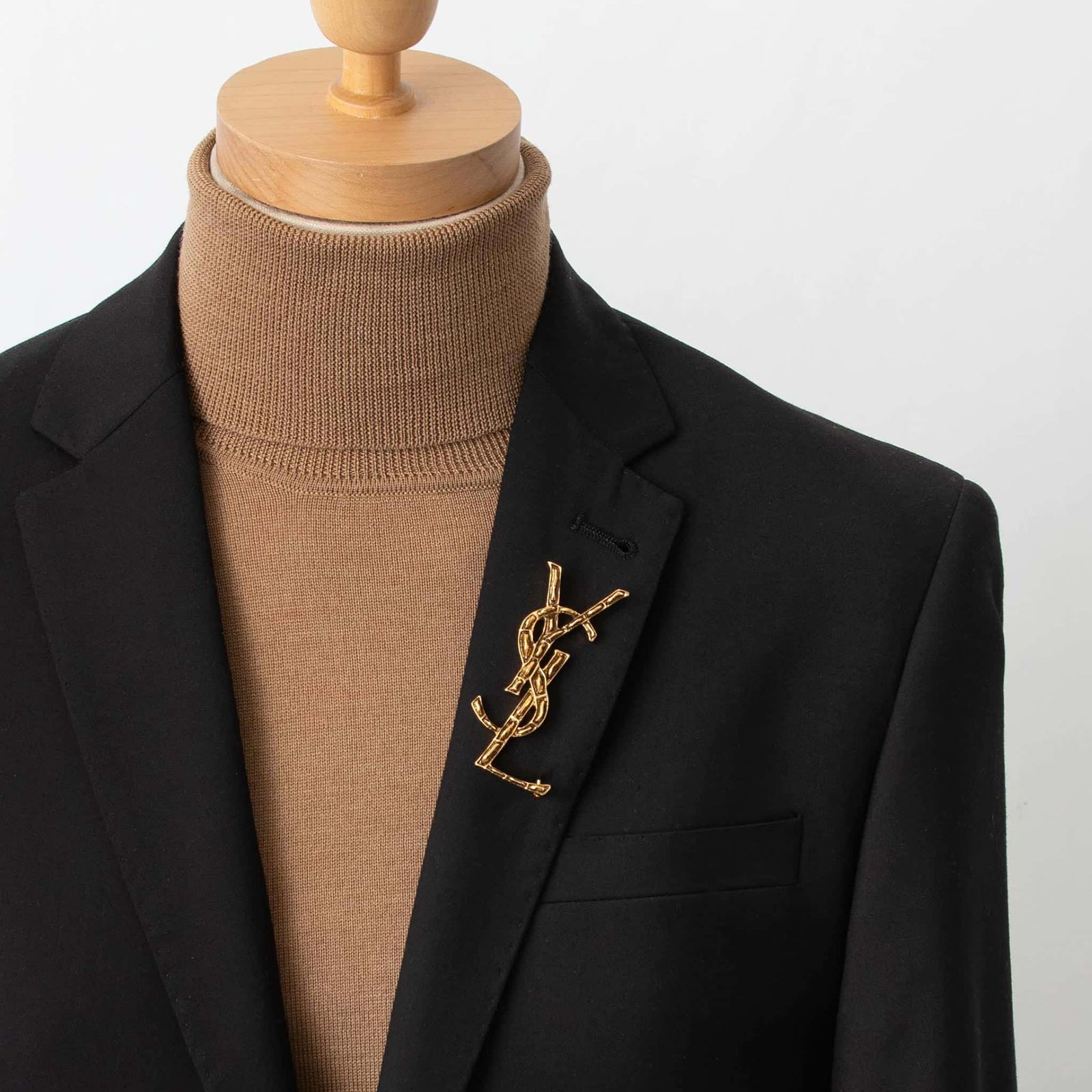 サンローラン パリ SAINT LAURENT PARIS ブローチ OPYUM BROCHE