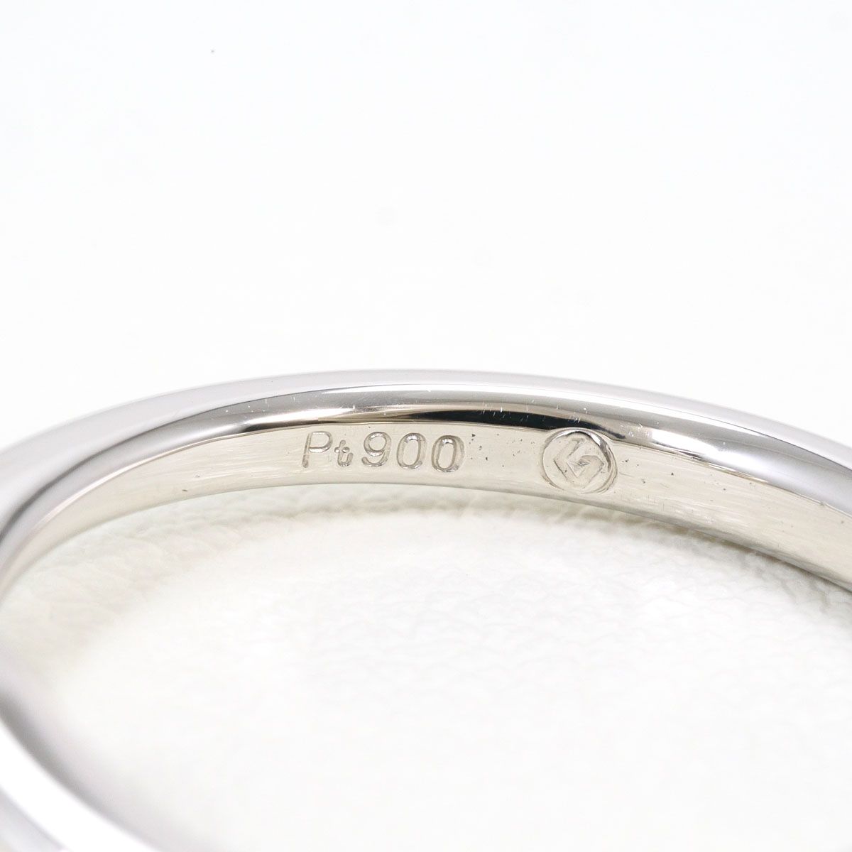PT900/プラチナ リング・指輪 9号 ダイヤモンド 0.324 ct VVS2 鑑定書