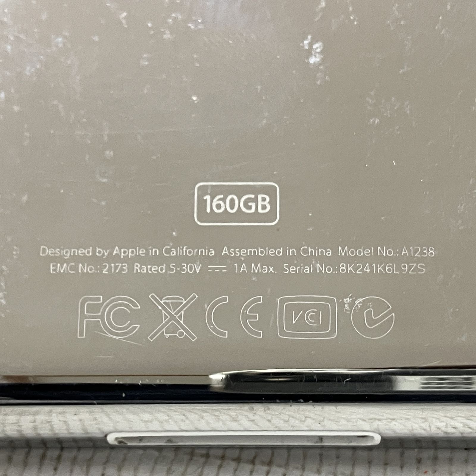 Apple MC293J/A iPod classic A1238 160G アップル アイポット