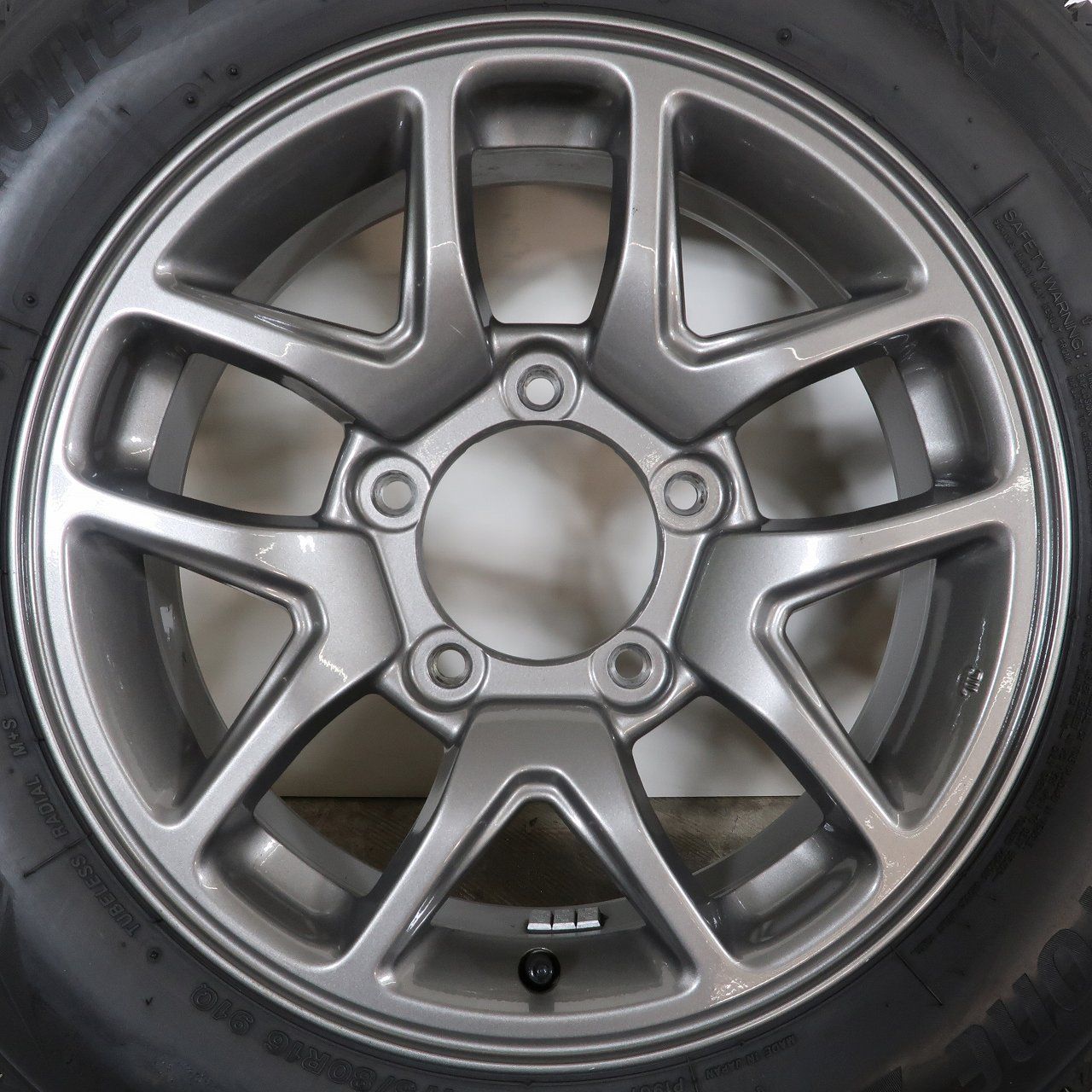 4本 スズキ ジムニー JB64W 純正 16インチ ホイール 5.5J +22 5H