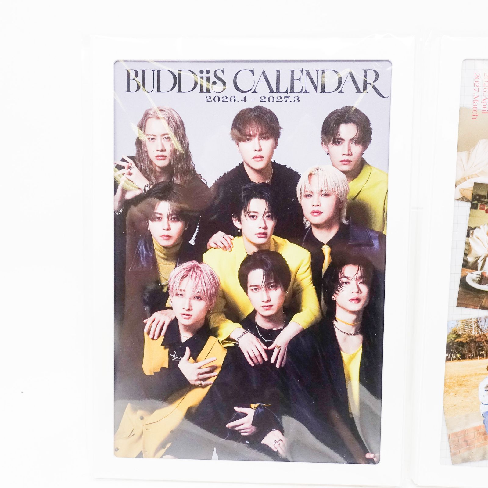 CO5564 未開封品 BUDDiiS カレンダー 2点セット 2026.04-2027.03 ON 