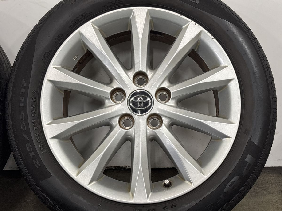 大特価商品】トヨタ カムリ 純正 17in 7J+45 PCD114.3 ピレリ P8FS 215 