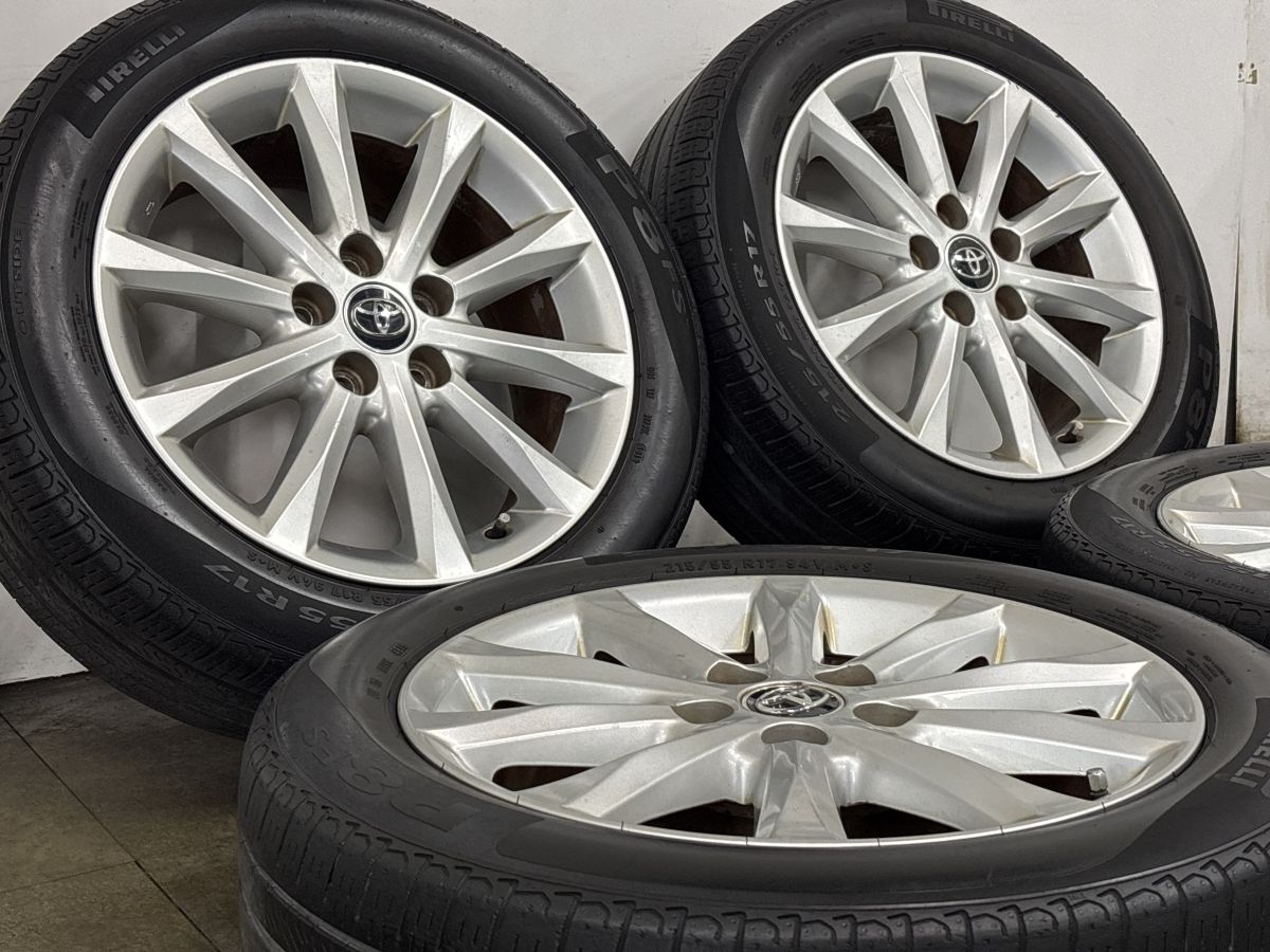 大特価商品】トヨタ カムリ 純正 17in 7J+45 PCD114.3 ピレリ P8FS 215 