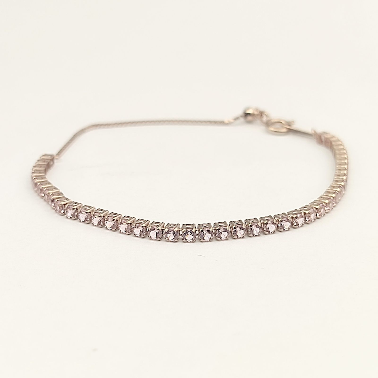 美品】ete bijoux エテビジュー テニスブレスレット ブラウンゴールド 