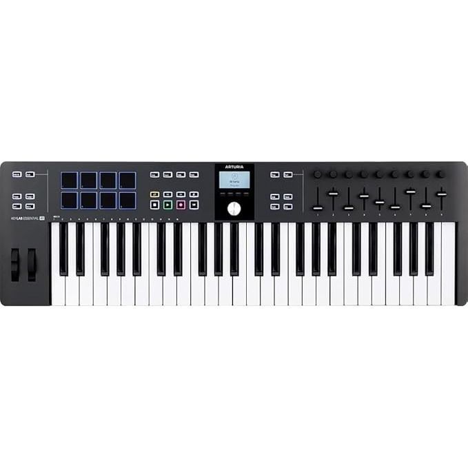 【限定カラー】【新品】Arturia KeyLab Essential 49 mk3 BK　ARTURIA　アートリア