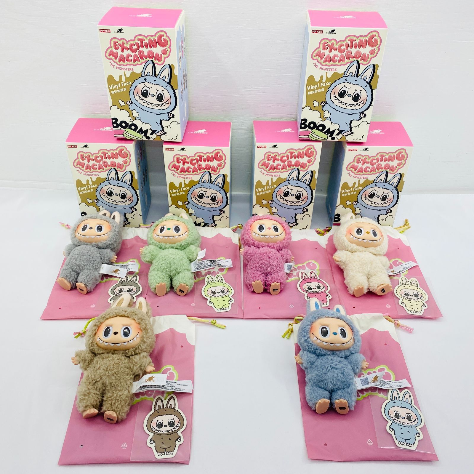 盛岡30-0168] POP MART ラブブ THE MONSTERS わくわくマカロン