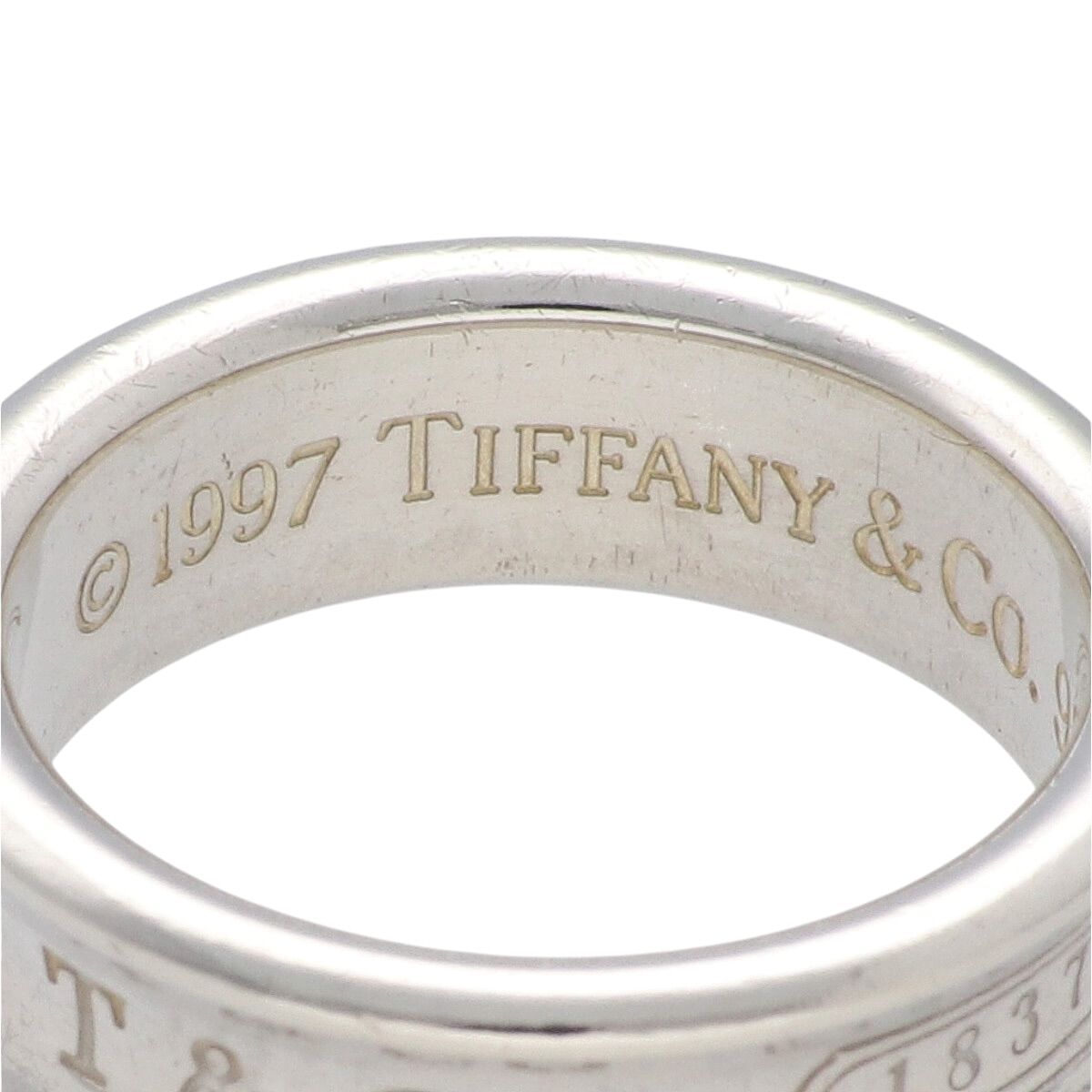 中古】 Tiffany ＆ Co. ティファニー 1837 リング ミディアム 指輪