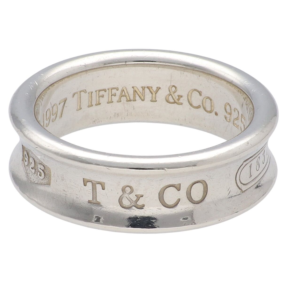 中古】 Tiffany ＆ Co. ティファニー 1837 リング ミディアム 指輪