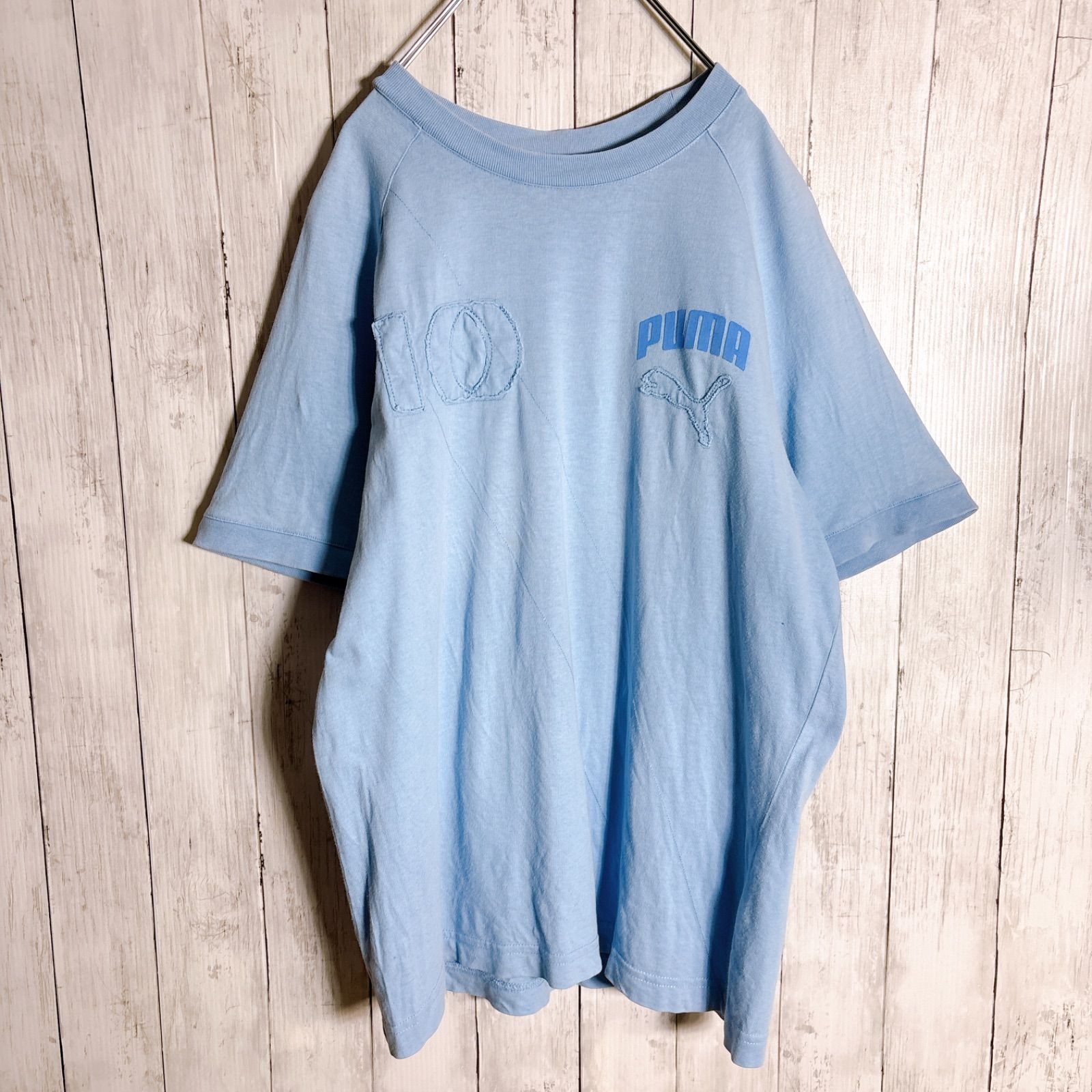 希少デザイン】PUMA Argentina T-shirt プーマ アルゼンチン代表 古着