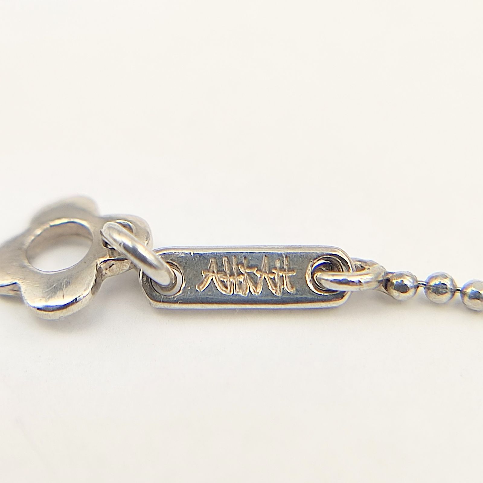 美品】AHKAH アーカー ハートネックレス SILVER K18×シルバー925 1P