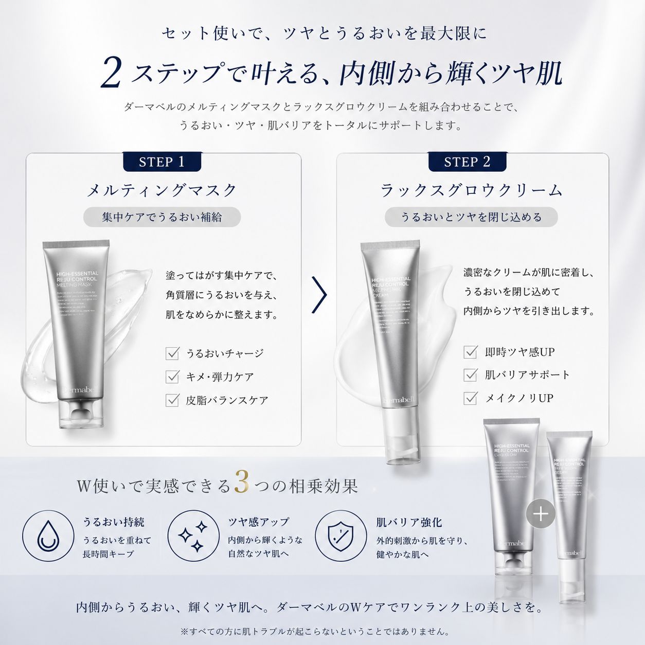 Dermabell ダーマベル ハイエッセンシャル リジュ メルティングマスク