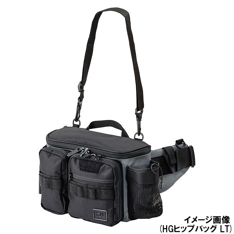 【現品限り】 ダイワ HGヒップバッグ(B) チャコールグレー