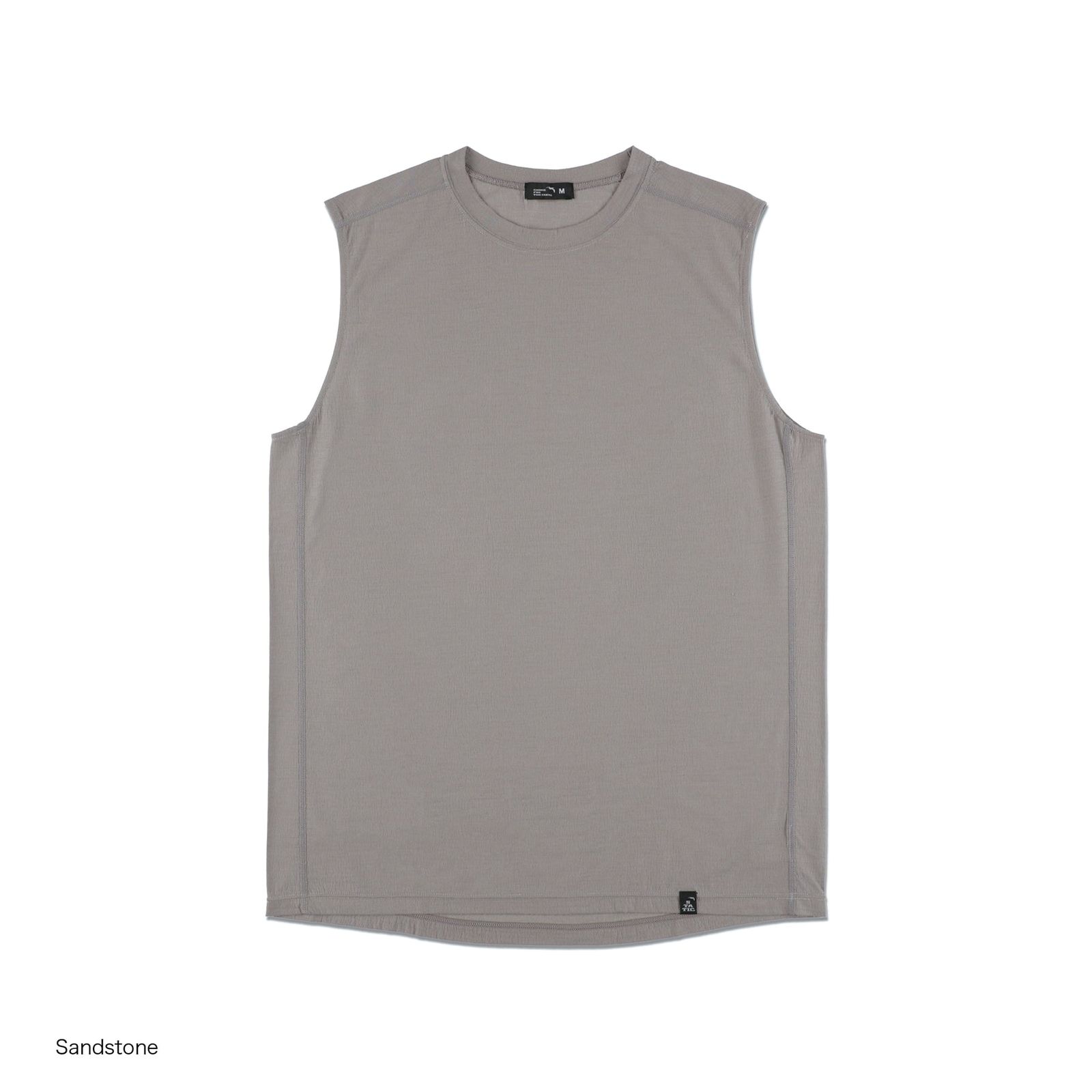 【新品】STATIC RAW SLEEVELESS スタティック ロースリーブレス 36210 カラー：Sandstone