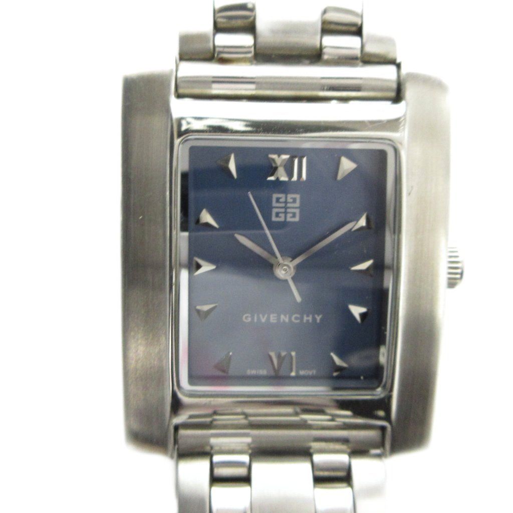 ジバンシィ GIVENCHY 289462 腕時計 ウォッチ クォーツ 青文字盤 