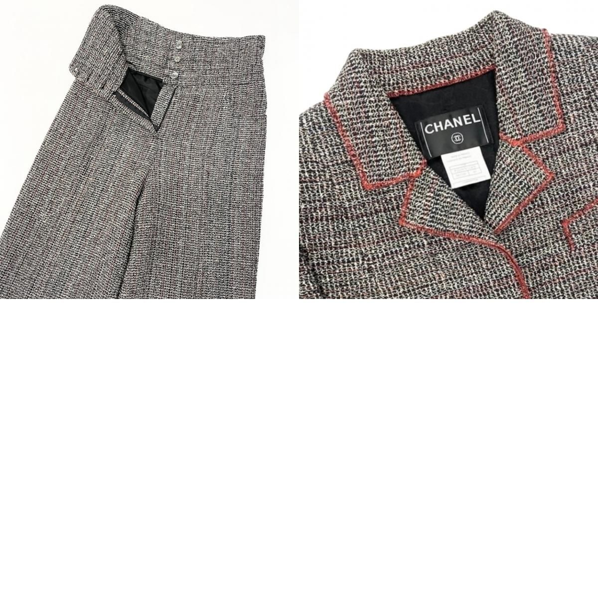 CHANEL シャネル ヴィンテージ 2003SS ツイードセットアップ