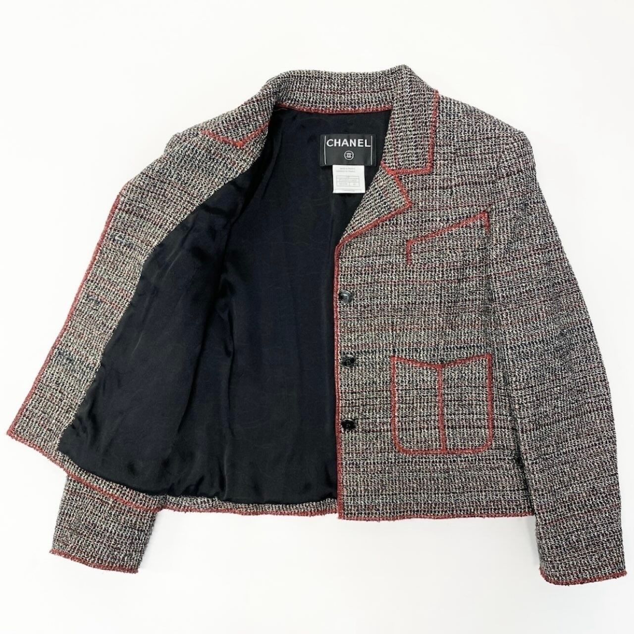 CHANEL シャネル ヴィンテージ 2003SS ツイードセットアップ