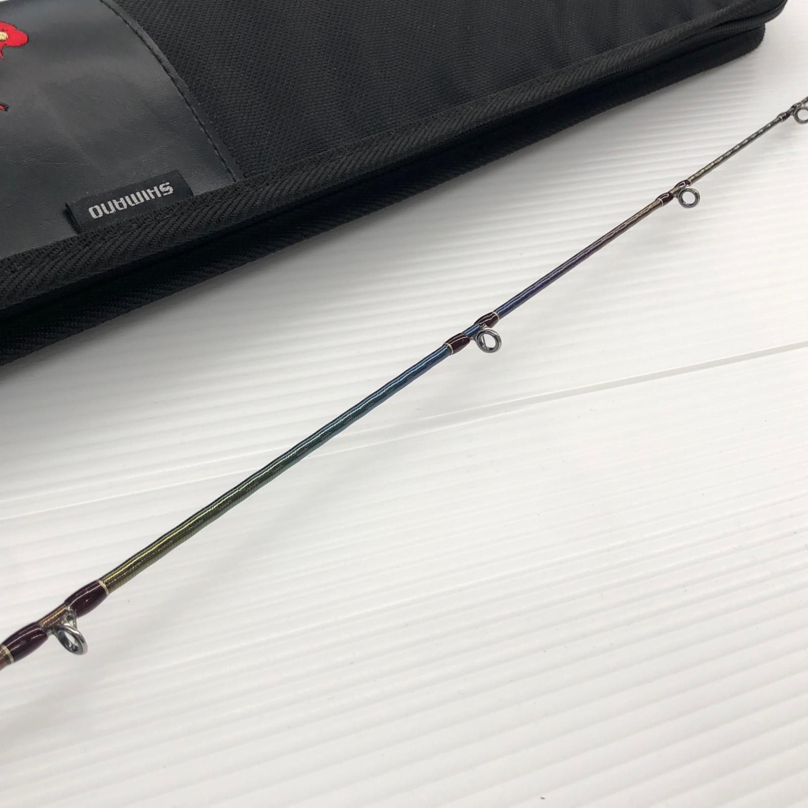 SHIMANO シマノ ルアーロッド18ワールドシャウラ 1600SS-3 ケース付 38112