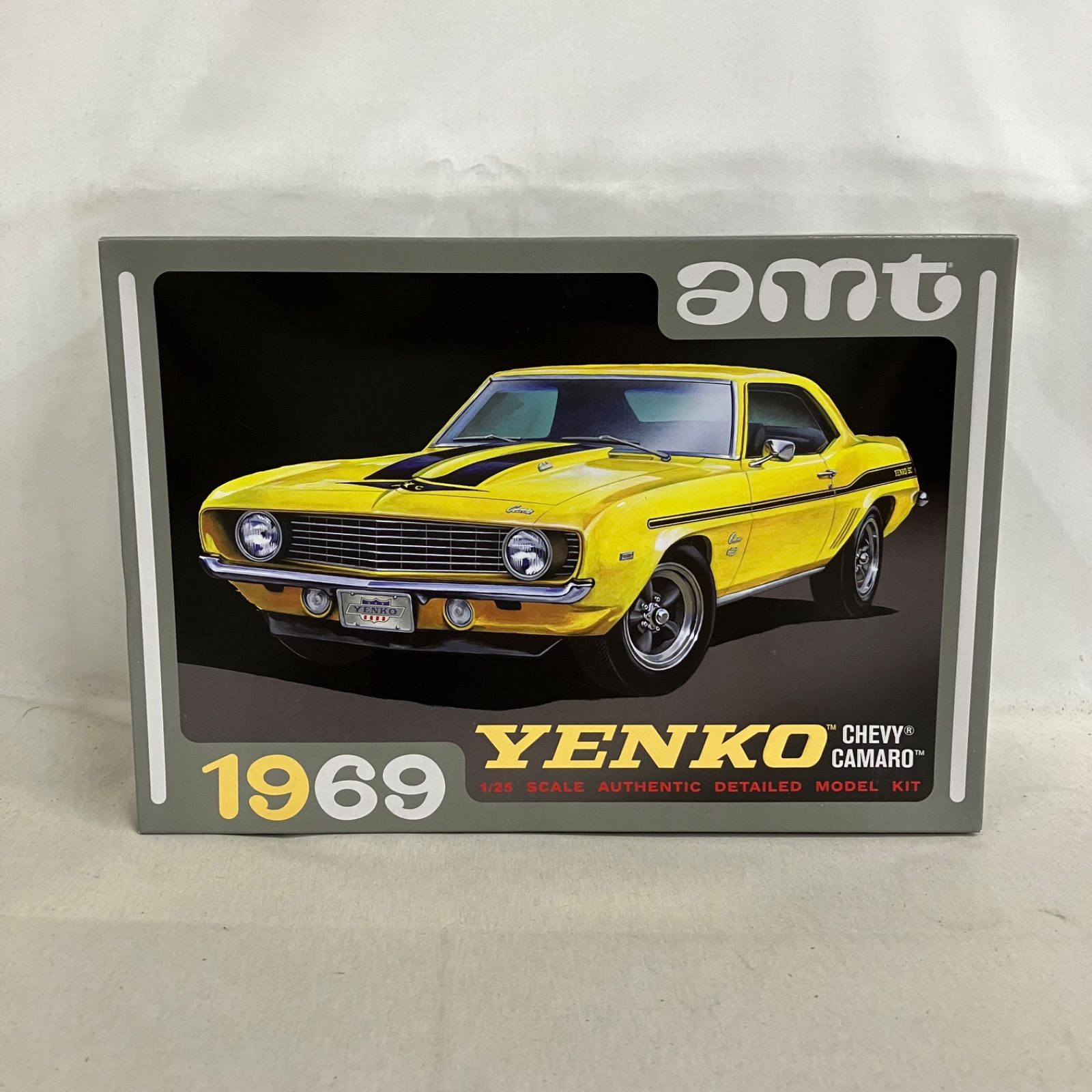 未組立 イエンコ 1/25 1969 シエビー・カマロ プラモデル SF6165 c100