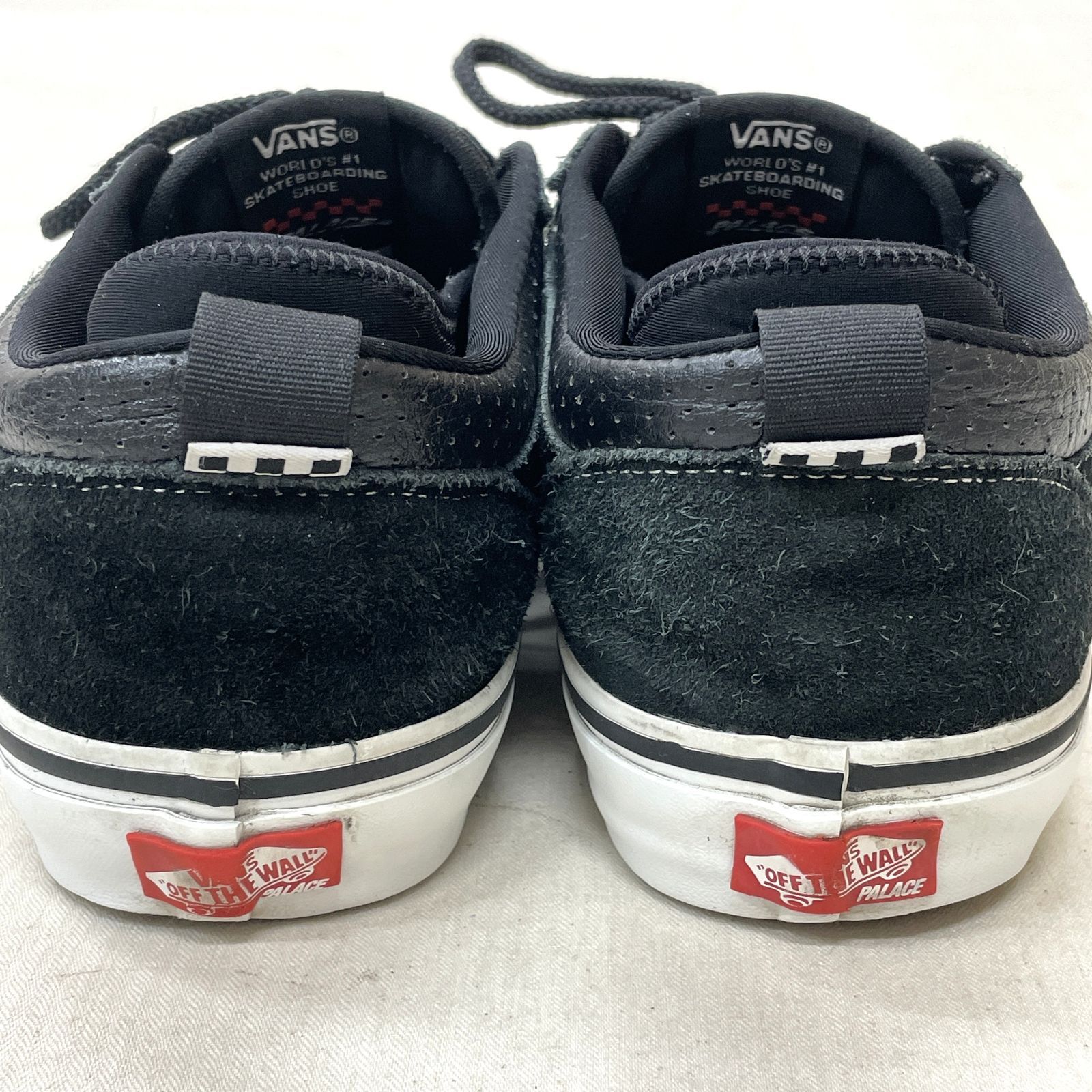 Vans×PALACE バンズ×パレス SKATEBOARDS スニーカー 27㎝ BLK/ブラック