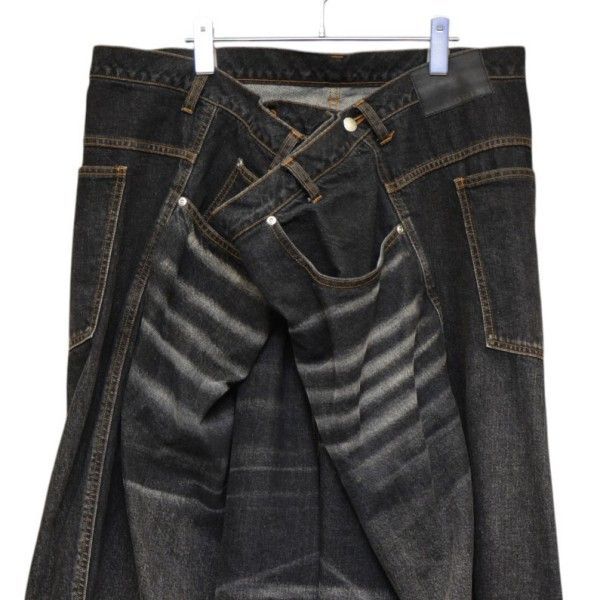ORIMI オリミ 2026SS OVERLAP BUGGY DENIM PANTS オーバーラップバギー