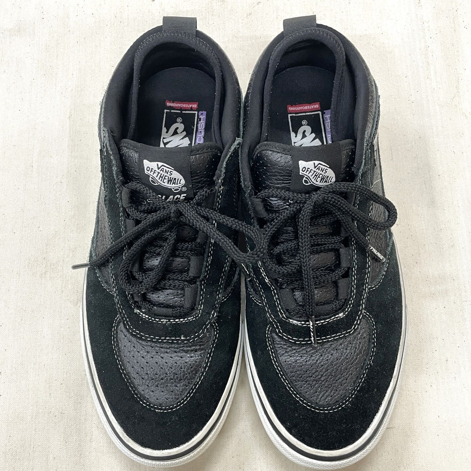 Vans×PALACE バンズ×パレス SKATEBOARDS スニーカー 27㎝ BLK/ブラック