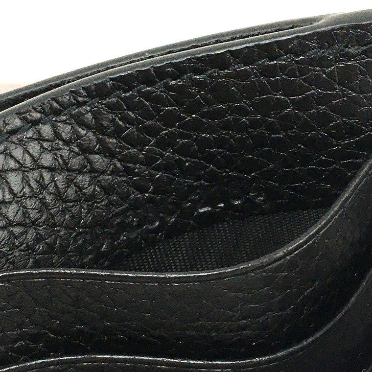 未使用品 GUCCI フラグメントケース 795286 ブラック レザー 箱付き