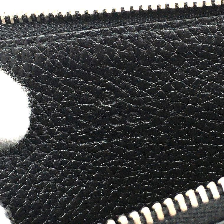 未使用品 GUCCI フラグメントケース 795286 ブラック レザー 箱付き