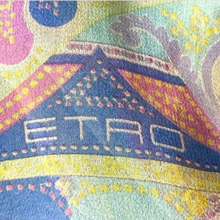 ETRO エトロ ペイズリー柄 シルク ストール - メルカリ