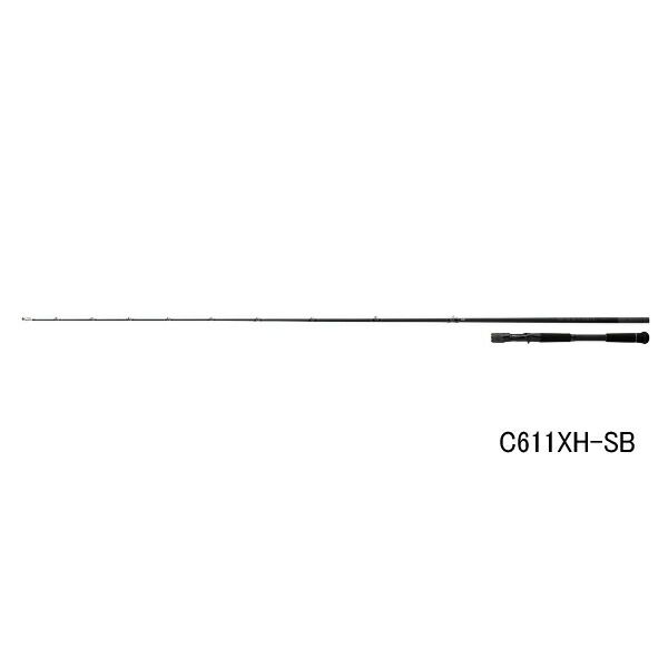 （26年2月新商品） ダイワ ブラックレーベル C611XH-SB （仕舞寸法 176cm） （保証書付） （大型1・代引と離島不可）
