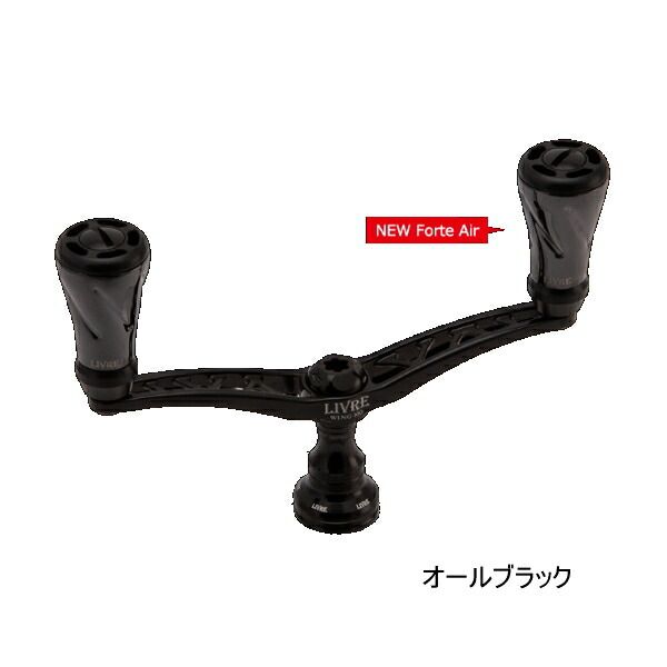 (26年5月新商品) リブレ ウイング 100 Bシリーズ WD100-D1-KBFOA Forte Airノブ ダイワ用 オールブラック 12011 (返品不可)