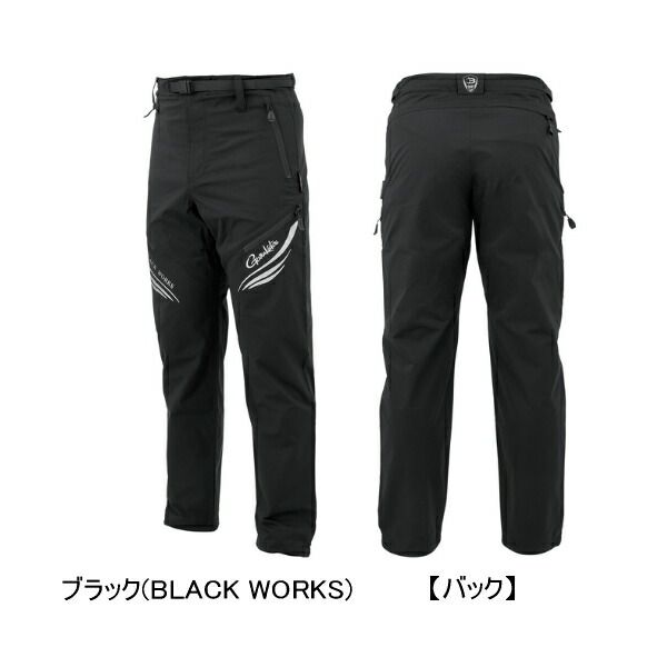 （26年5月新商品） がまかつ ストレッチフィッシングパンツ GM-3820 ブラック（ブラックワークス） Lサイズ