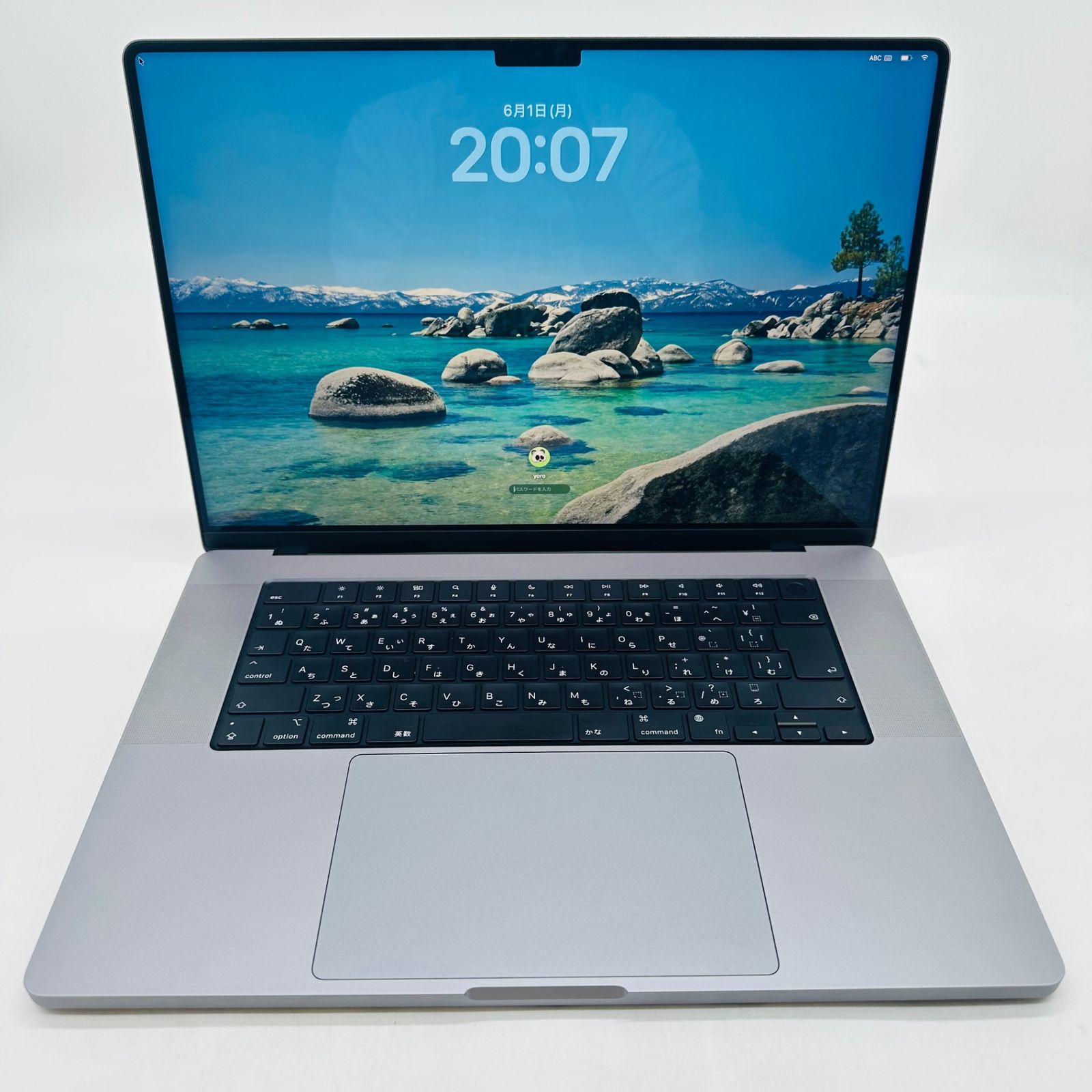 MacBook Pro 16.2-inch Early-2023 MNW83J／A Apple M2 Pro 12コア