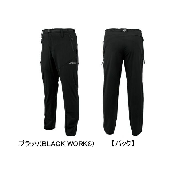（26年5月新商品） がまかつ サマードライパンツ GM-3821 ブラック（ブラックワークス） LLサイズ