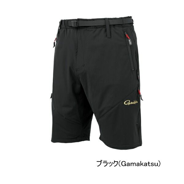 （26年5月新商品） がまかつ サマードライショートパンツ GM-3822 ブラック（がまかつ） Lサイズ